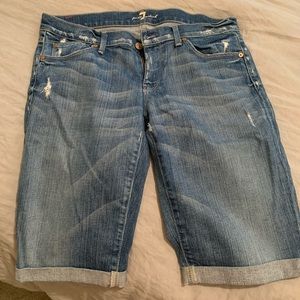 jean shorts